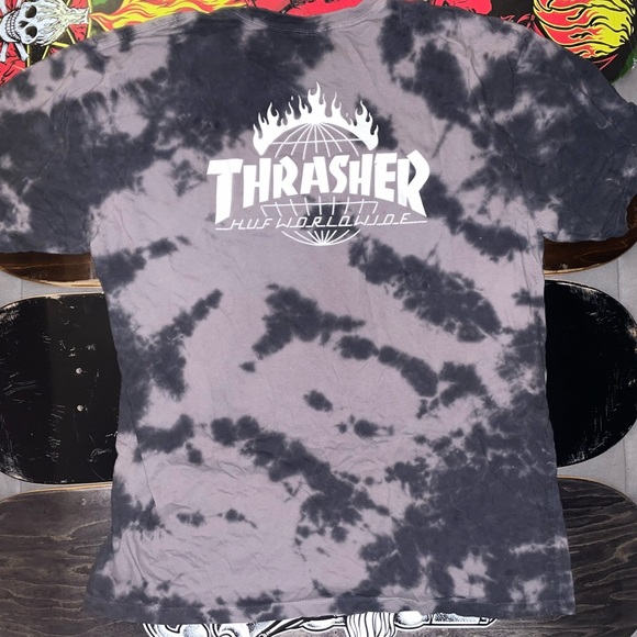 Huf X Thrasher collab tee - Picture 4 of 4